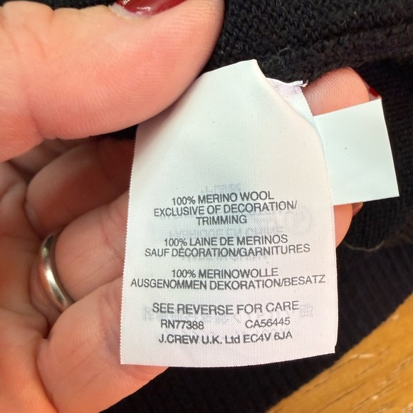 J. Crew Women’s MerinoV-Neck Cardigan XL - Picture 5 of 5